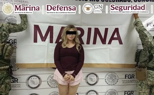 Detienen en Sonora a Yanet "N", ligada al Cártel de Sinaloa; es identificada como operadora logística para el tráfico de armas