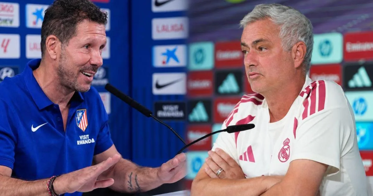 Mourinho vuelve, Simeone nunca se fue: el derbi reúne a dos entrenadores contra el tiempo