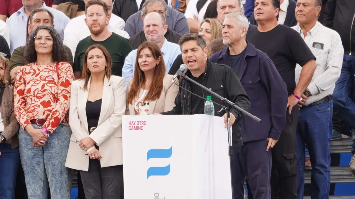 Kicillof habló de una posible candidatura en 2027 con un mensaje al PJ: “Una alternativa no se construye desde una oficina”
