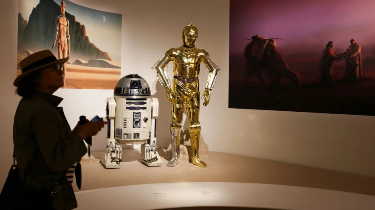 „Star Wars"-Museum in Los Angeles gewährt vor Eröffnung Einblicke in seine Räume
