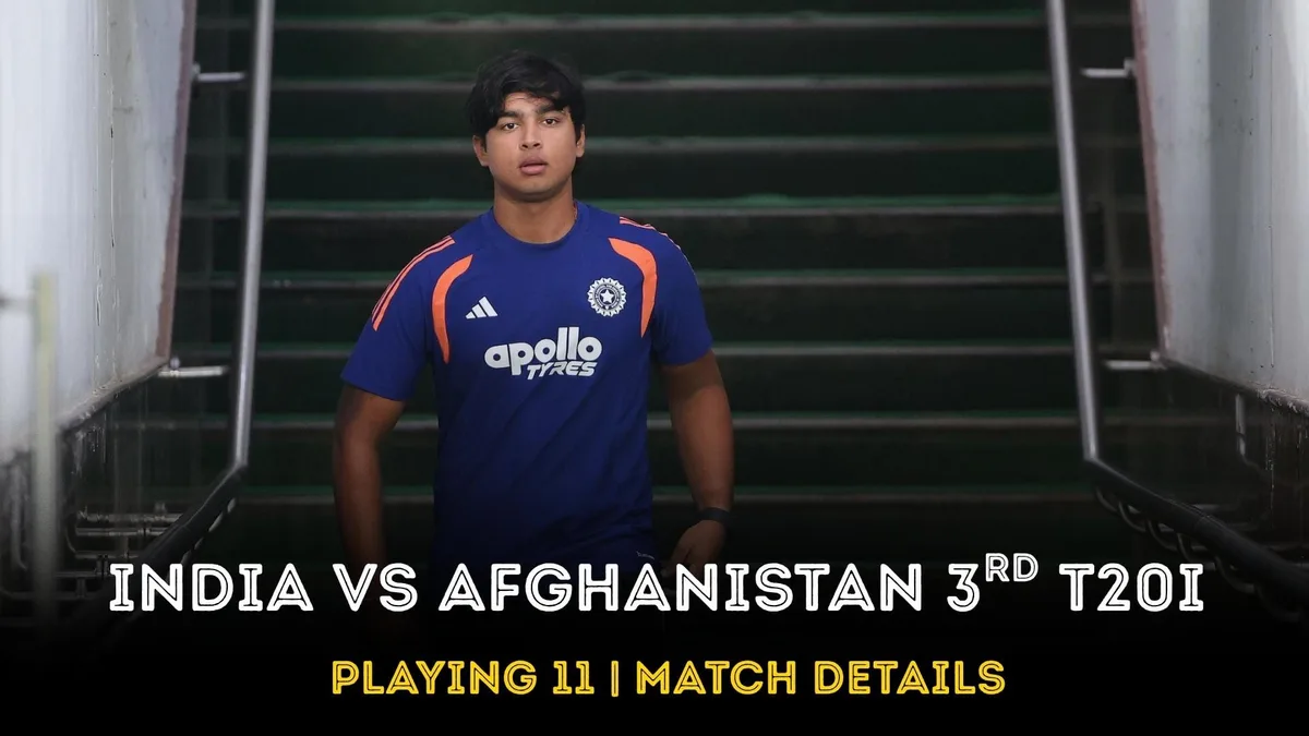 IND v AFG 3rd T20I: Who should India drop to accommodate Vaibhav in the XI?