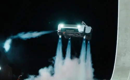 Tesla, de Elon Musk, lanza su nuevo Roadster; en presentación, el auto parece saltar y levitar