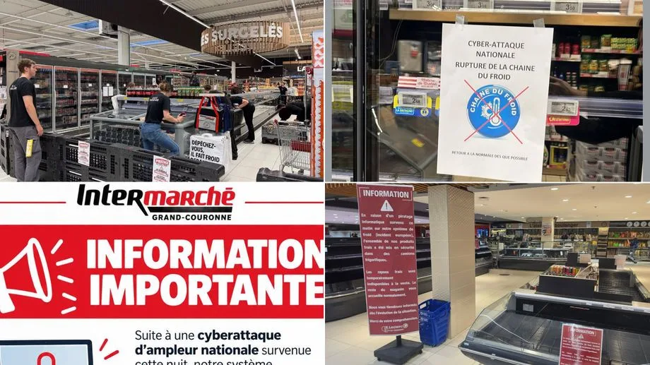 Une cyberattaque "d’une extrême gravité" cible les frigos d'Intermarché, de Leclerc et du groupe U