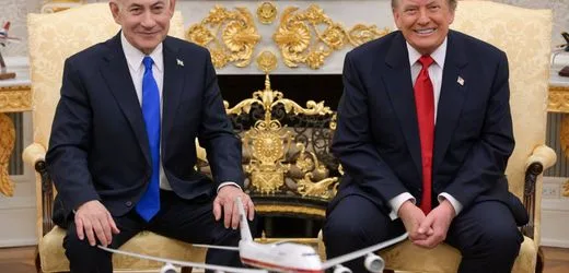 Wahl in Israel: Donald Trump wirbt für Benjamin Netanyahu