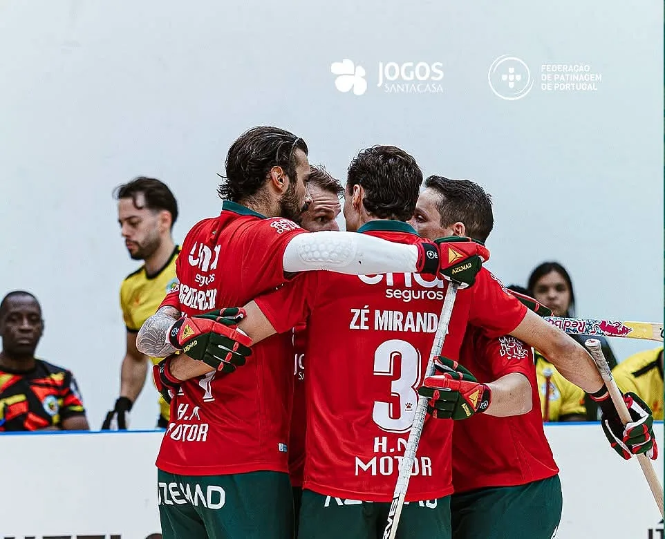 Portugal goleia Angola e está nas meias-finais do Mundial de hóquei em patins