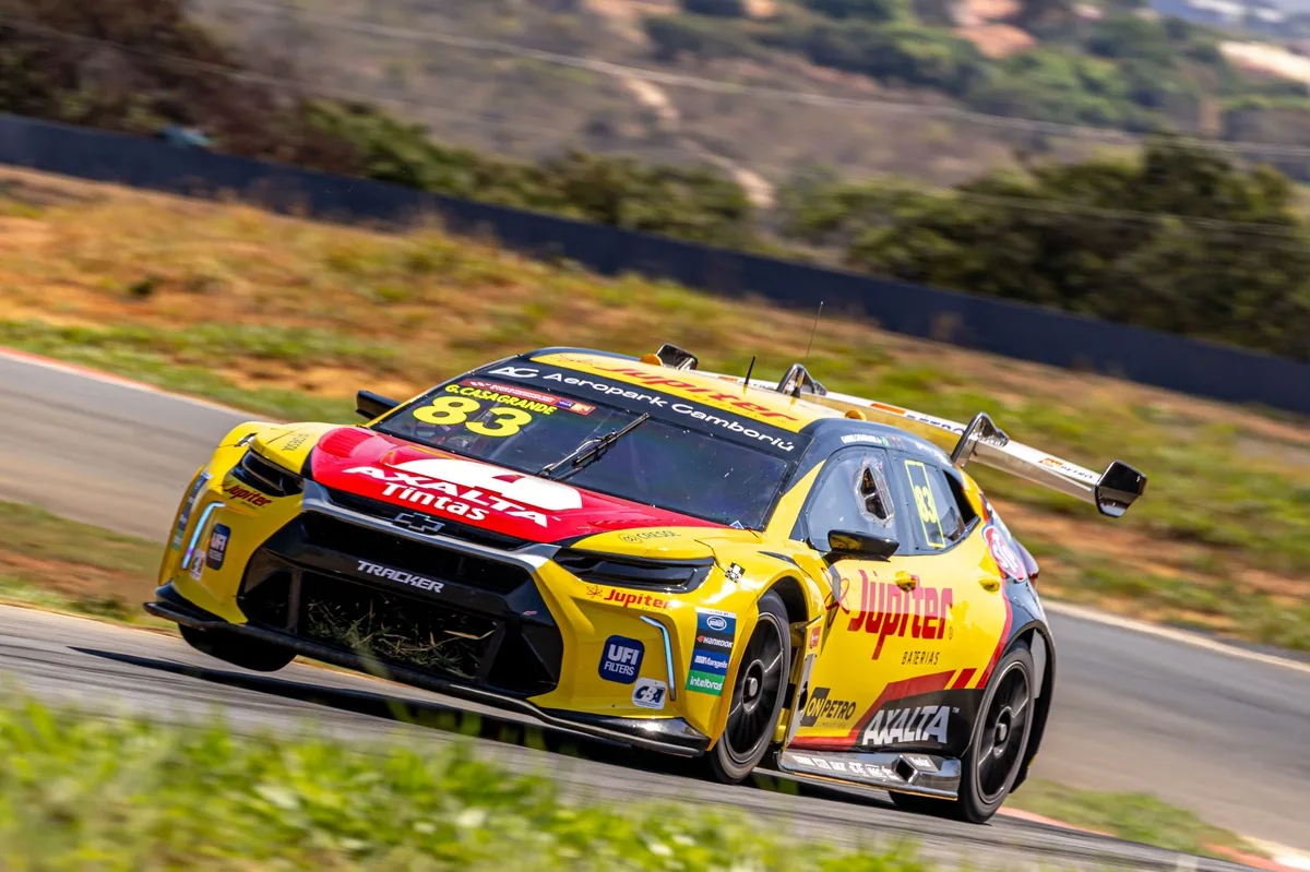 Stock Car: Terceiro no campeonato, Gabriel Casagrande acelera em casa em Cascavel