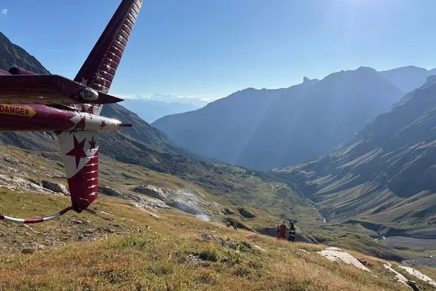 Plane crashes in Swiss Alps as police confirm everyone on board is dead