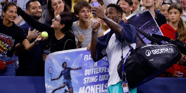 Gaël Monfils passe le premier tour de l’US Open et fête ses 40 ans avec le public new-yorkais
