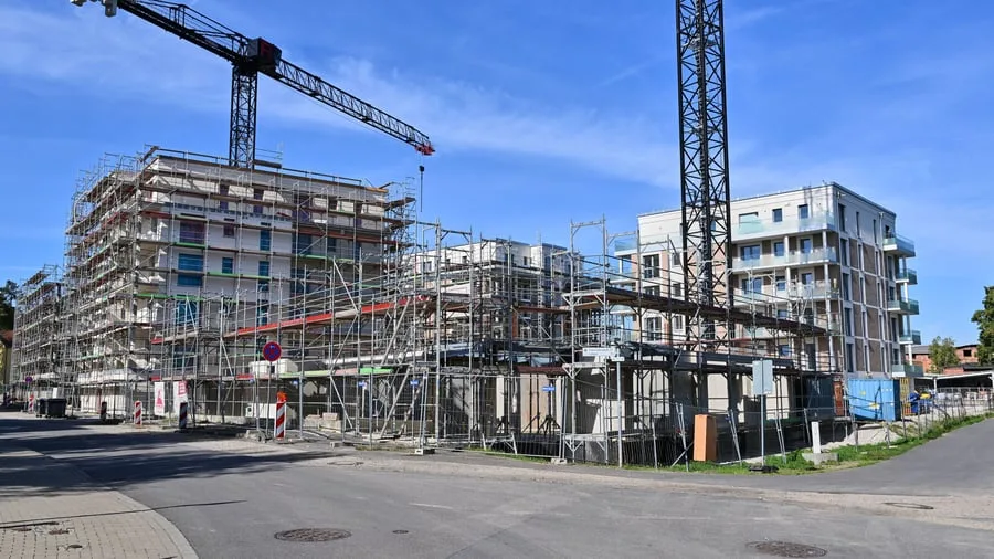 Bauprojekte: Stimmung im deutschen Wohnungsbau trübt sich ein