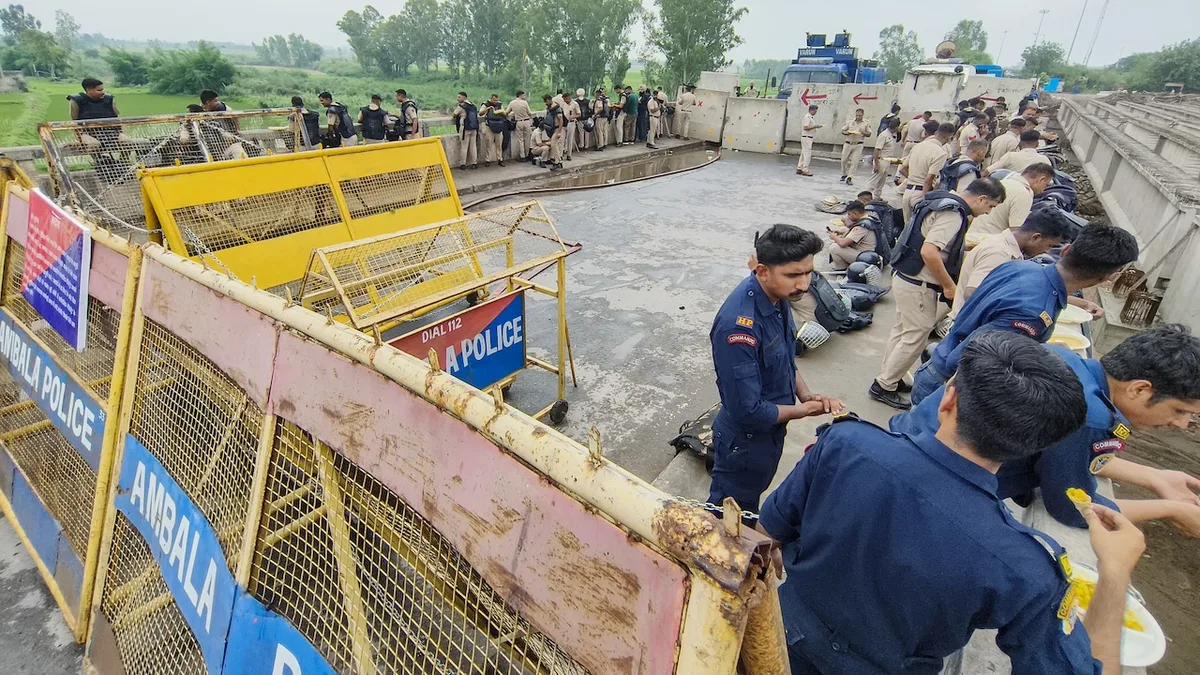 After Ambala And Hansi, Haryana Police Braces For Protests In Khanauri