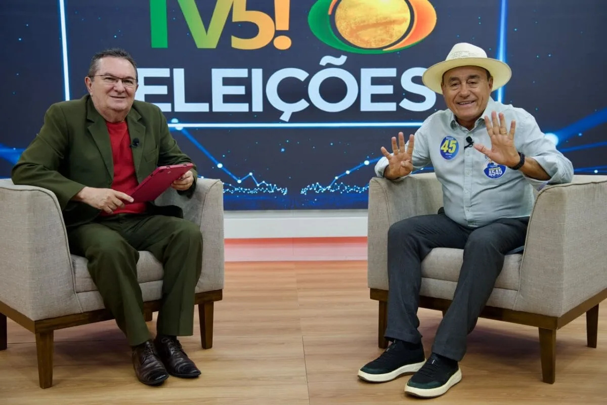 “Vou ajudar o Alysson a resolver o Ruas do Povo”, afirma Bocalom durante sabatina na TV5