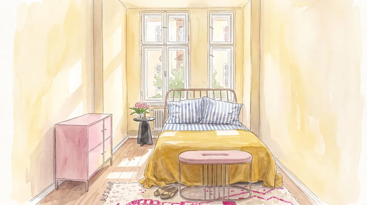 10 cambios simples y sin grandes costos que permiten aprovechar mejor un dormitorio pequeño