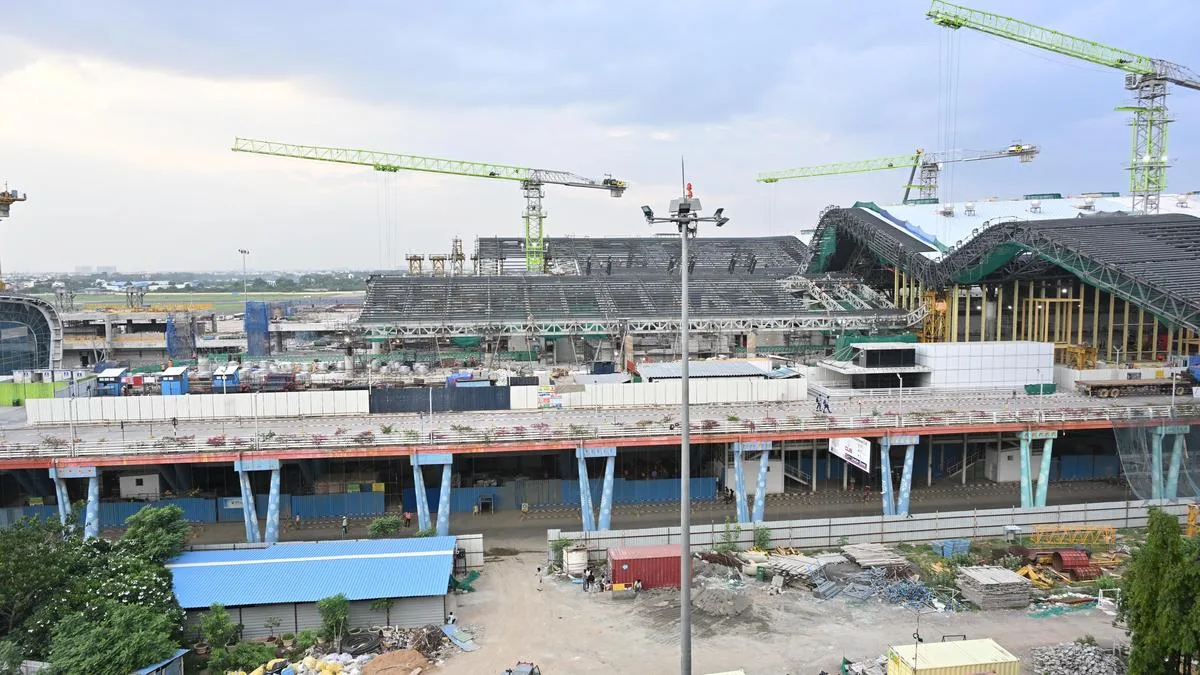 With four months left for deadline, only 50% of work on Chennai airport’s T3 Terminal completed