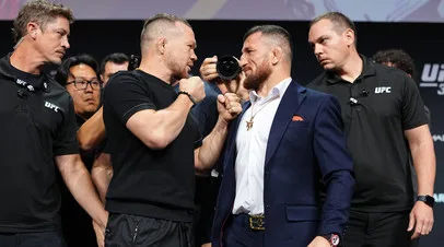Ян предложил Двалишвили застраховать нос перед их третьим боем в UFC