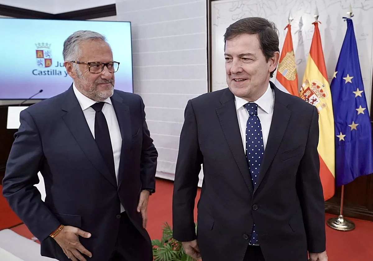 Mañueco y Pollán presentarán este martes el proyecto de presupuestos de 2027 tras dos años de prórrogas