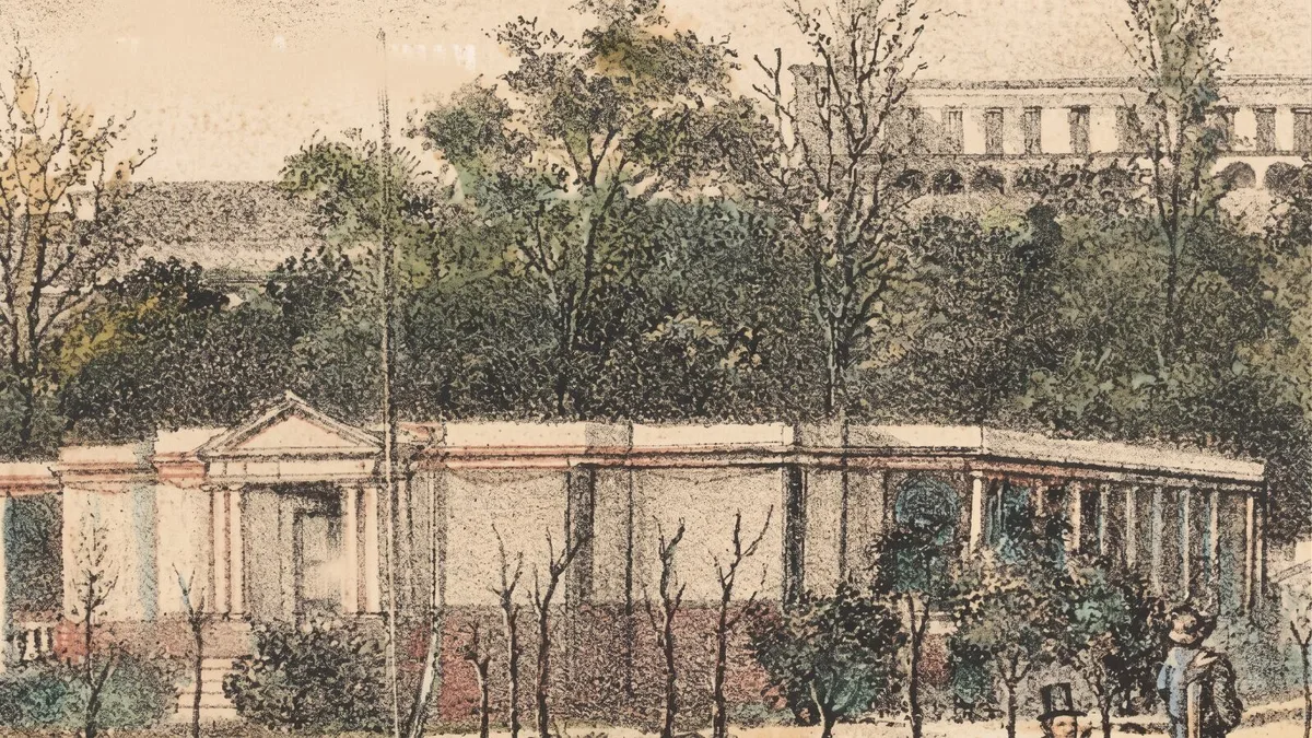 Con ‘aguas curativas’ y albercas para ricos: La historia olvidada de la Casa Baños de Chapultepec