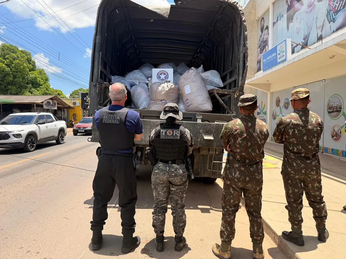 Ação contra falsificação apreende 97 volumes de mercadorias em loja de Boa Vista