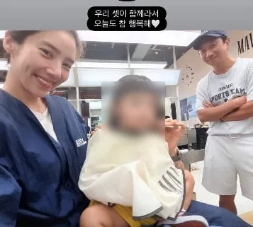 ‘이규혁♥’ 손담비, 딸 낳은 후 진정한 행복 찾았다 “우리 셋이 함께라서”