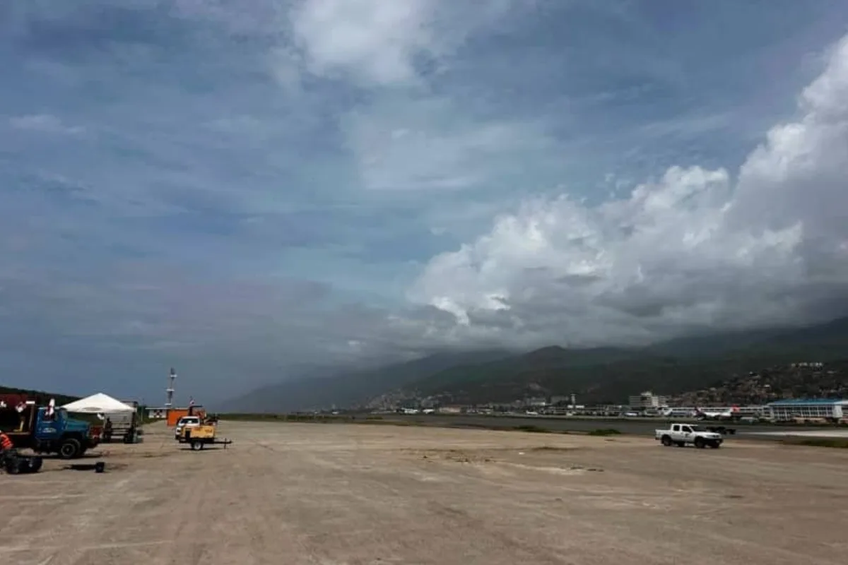 Revelaron primeras IMÁGENES del nuevo terminal temporal con el que Maiquetía busca volver a operar