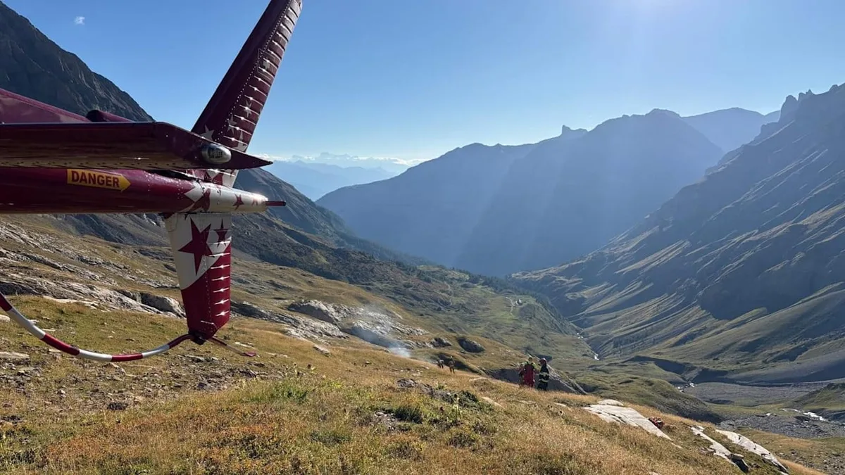 Maschine krachte in Steilhang - Drei Tote bei Flugzeugabsturz in den Alpen