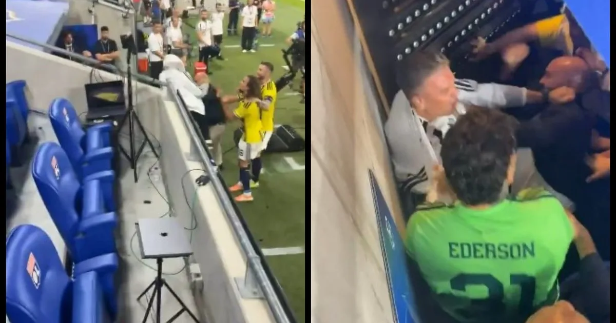 Escándalo en la Champions League: el Lyon vs Fenerbahce terminó a los golpes en el túnel...