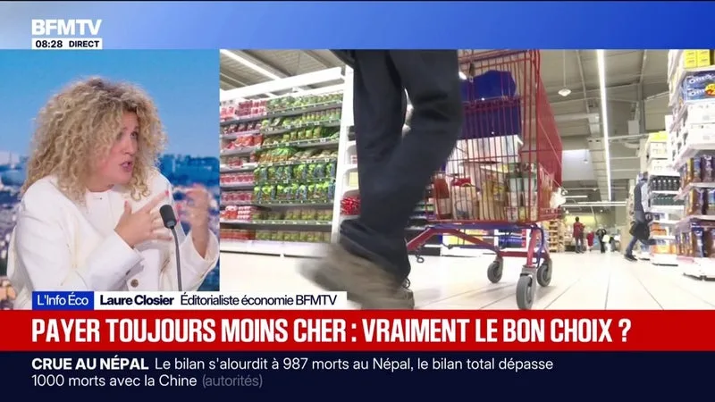 L'INFO ÉCO - Supermarchés, ultra-fast fashion... Pourquoi payer moins cher n'est pas forcément la meilleure solution?