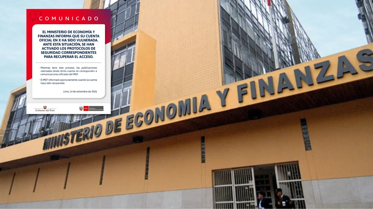 MEF alerta que su cuenta oficial en X fue hackeada y advierte que las publicaciones difundidas durante el incidente no son oficiales
