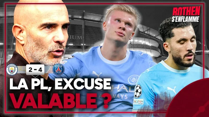Manchester City 2-4 PSG : "Sa tactique, c'était du suicide", Rothen remet en cause Maresca