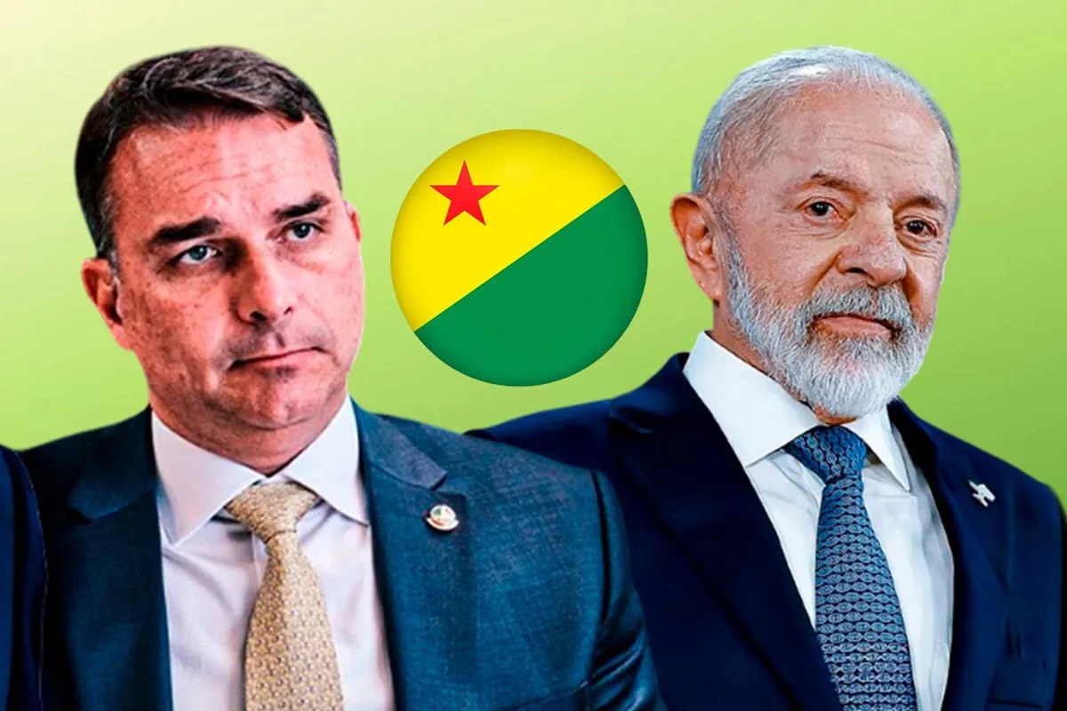 Pesquisa Data Control aponta Flávio Bolsonaro com 51% e Lula com 24,8% no Acre