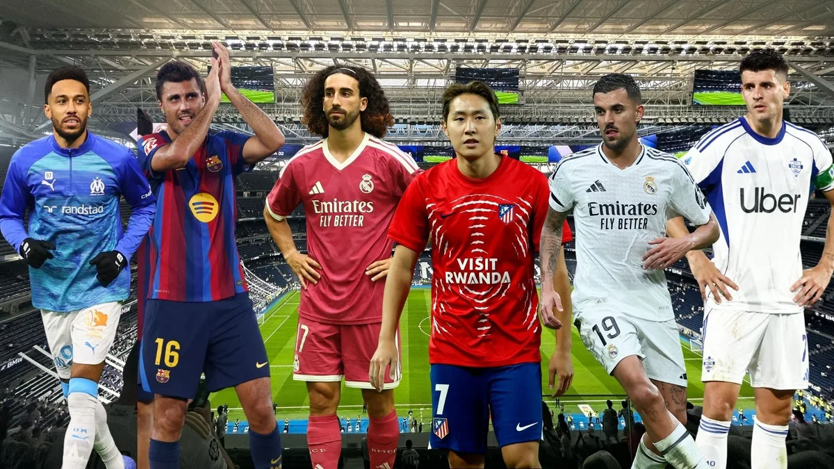 Los mejores movimientos del mercado de fichajes de esta temporada: de Rodri, Cucurella o Kang-in Lee a Aubameyang, Morata o Ceballos