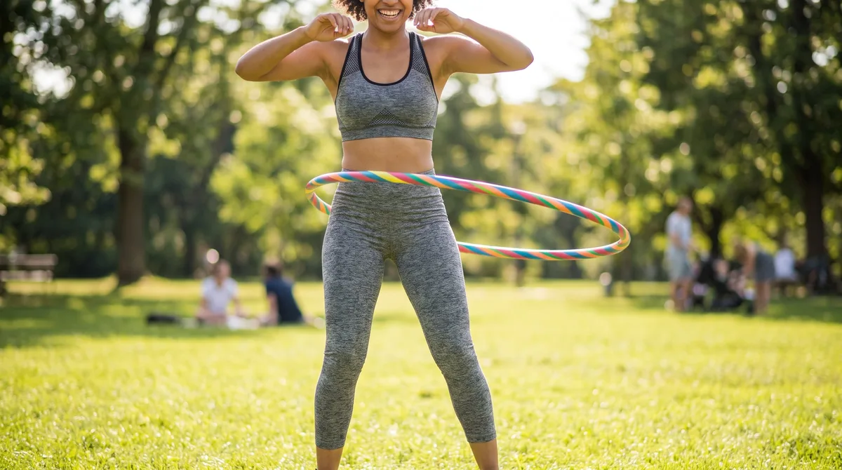 Más allá del juego infantil, el inesperado beneficio del hula hula para el corazón y el abdomen