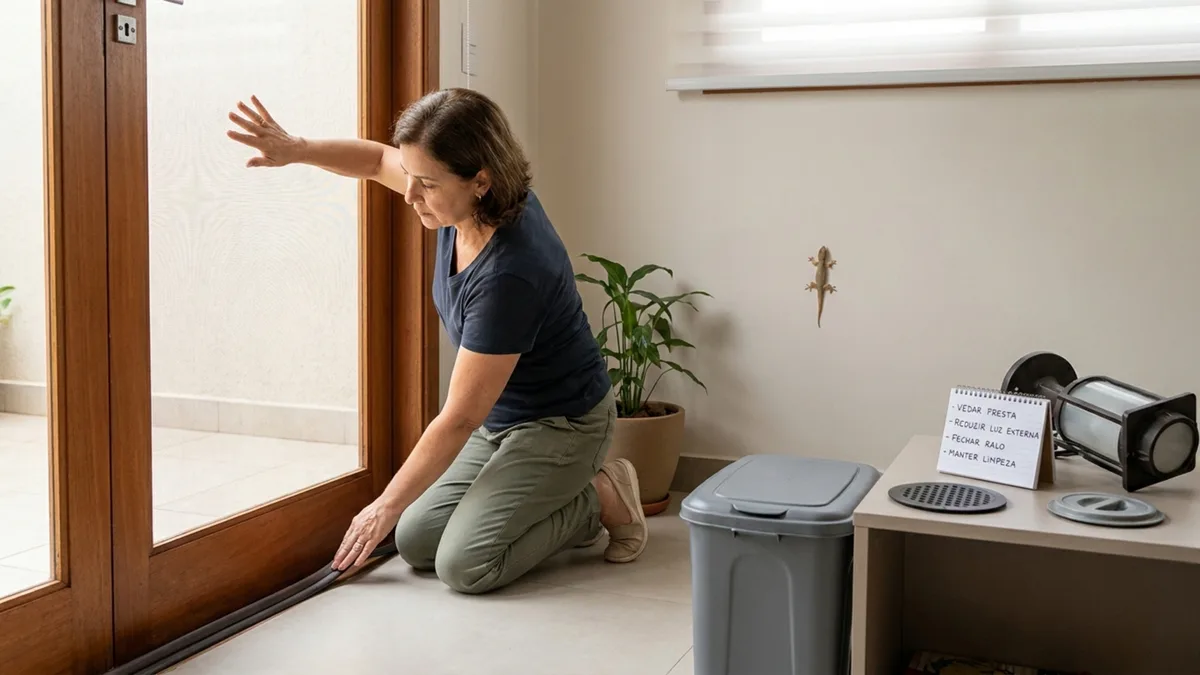 O que significa quando lagartixas passam a aparecer em casa?