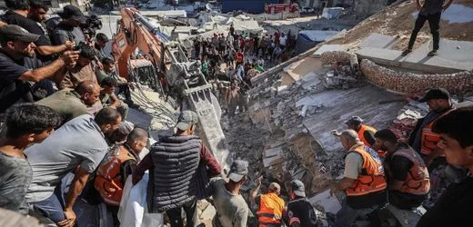 Gaza-Stadt: Hamas meldet viele Tote und Verschüttete nach Gebäudeeinsturz