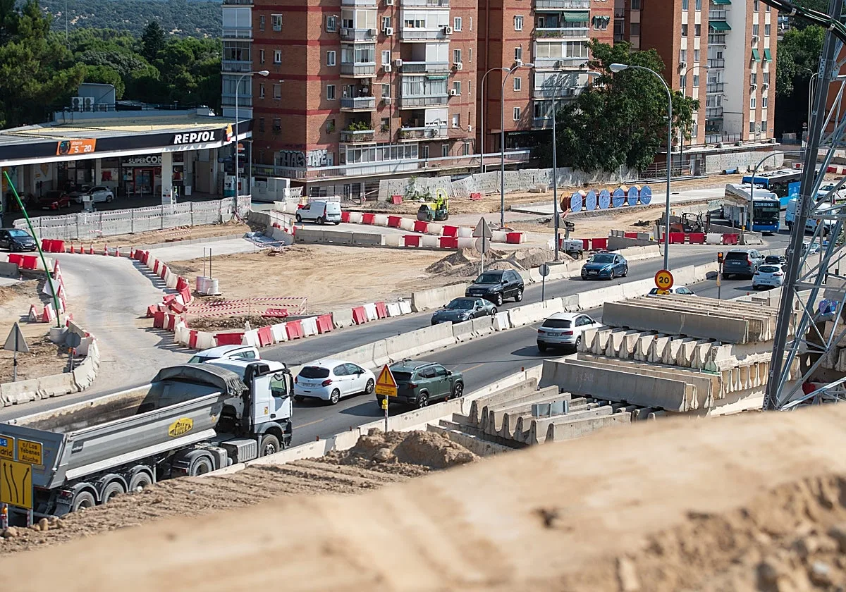 Adiós al desvío de Batán: la A-5 empieza a recuperar su trazado (recto) original