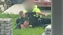 Police officer who put suspect in headlock and punched him 9 times faces misconduct hearing