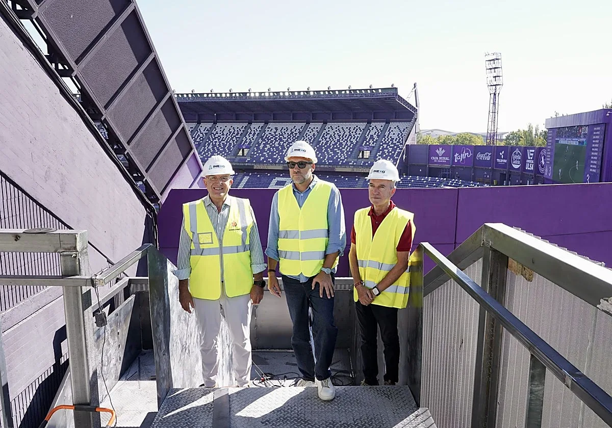 Carnero confirma que en 2027 estarán en marcha las obras de cerramiento del fondo sur del estadio José Zorrilla