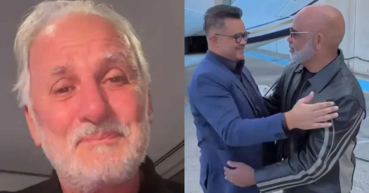 Otávio Mesquita chora ao falar de empresário que está em helicóptero desaparecido junto com Rick: 'Detonado'