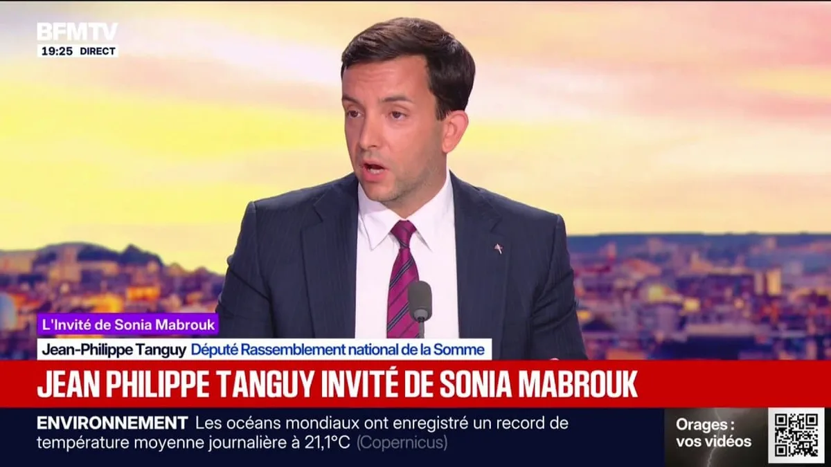 "On a été attaqué tout l'été", dénonce Jean-Philippe Tanguy, député Rassemblement national