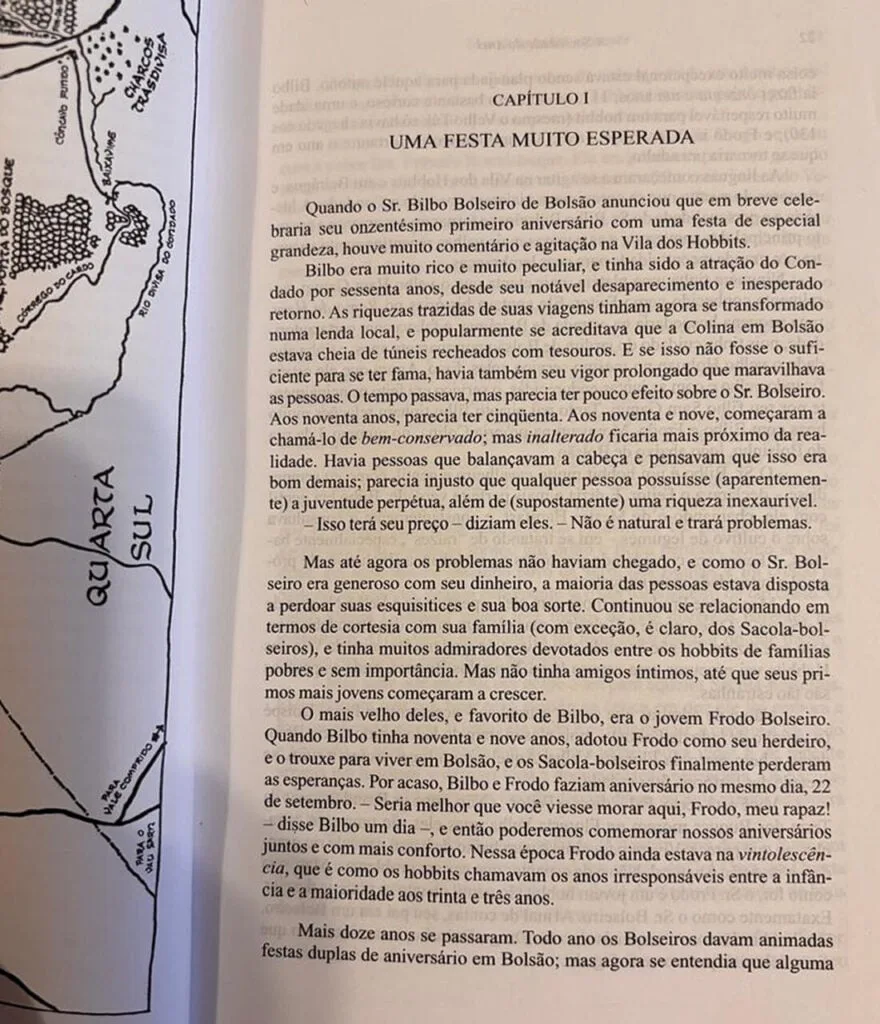 Hoje é aniversário de Bilbo e Frodo Bolseiro