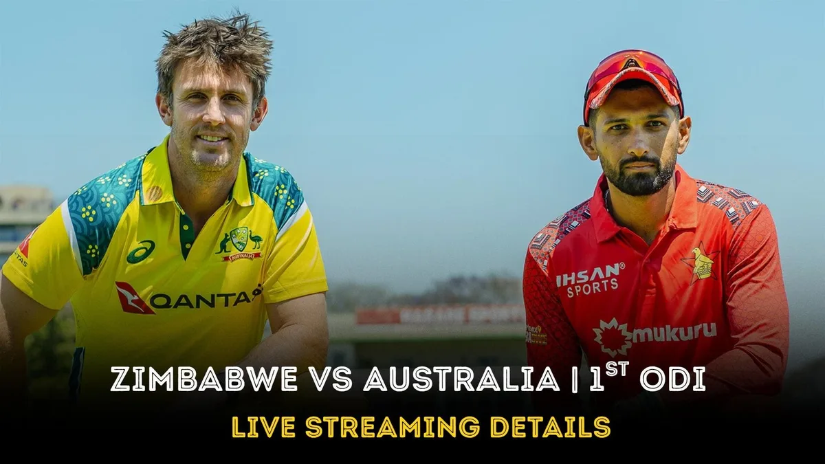 ZIM vs AUS 1st ODI live streaming: Where to watch today's ODI match?