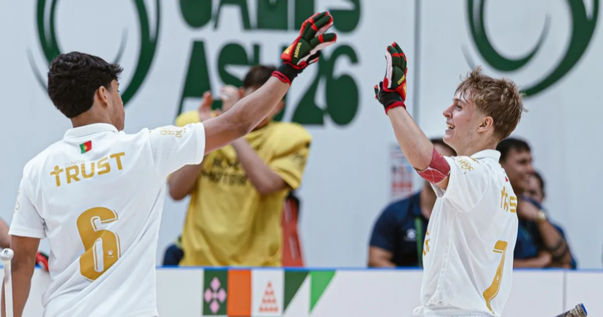 Mundial de hóquei em patins de sub-19: Portugal afasta Suíça e está nas 'meias'