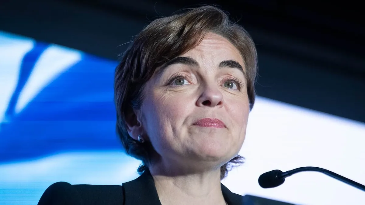 Christine Fréchette stepping down as CAQ leader after searing election defeat