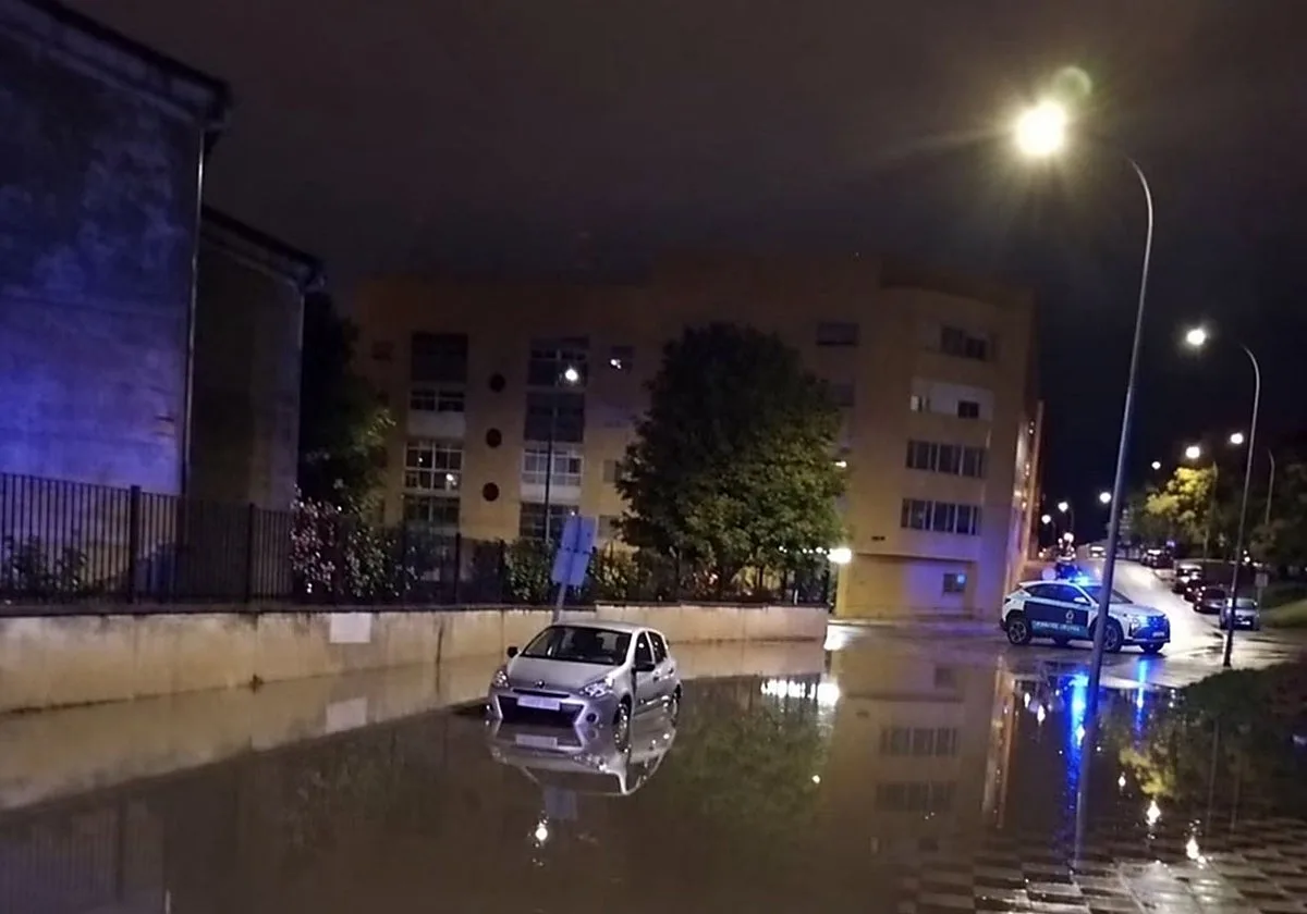 La tormenta deja 17 intervenciones de la Policía Local en Cuenca durante la noche