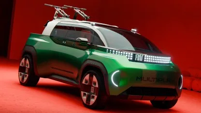 Fiat Multiplay: Modulares Auto für Familie, Haustier und Fahrräder