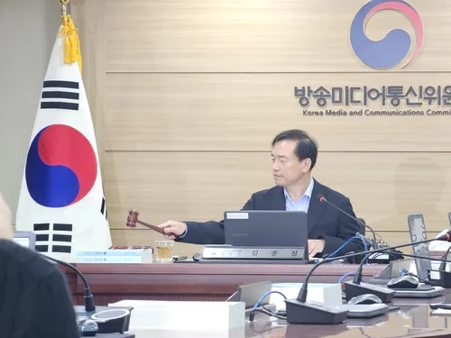 방미통위, YTN 변경승인 취소 청문 추진 놓고 파행