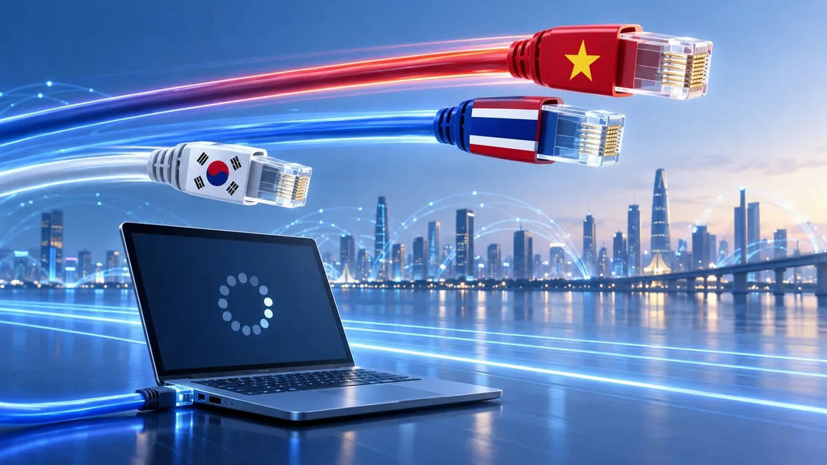‘인터넷 강국’ 한국, 유선 속도 세계 22위… 베트남·태국에 뒤져