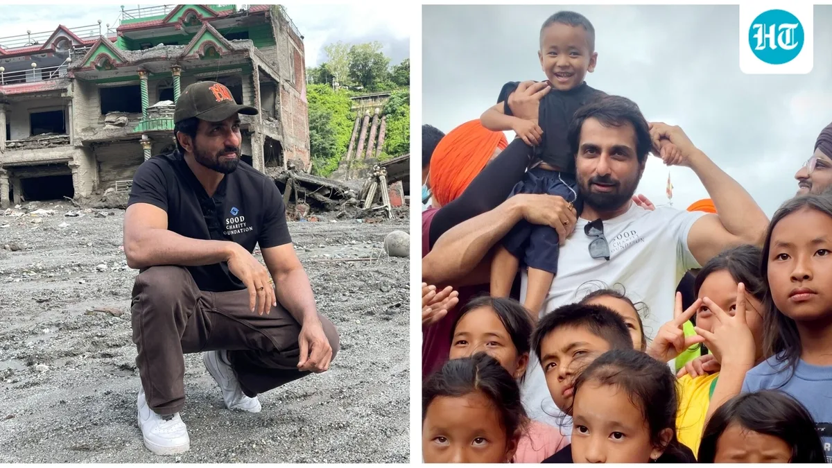 Sonu Sood responds to claim that he is doing ‘self-marketing’ in flood-hit Nepal by becoming ‘guardian of children’