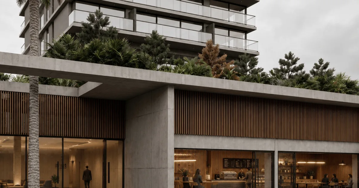 Roca: un nuevo proyecto frente al Canalito que integra vivienda, comercio, vegetación y espacio público
