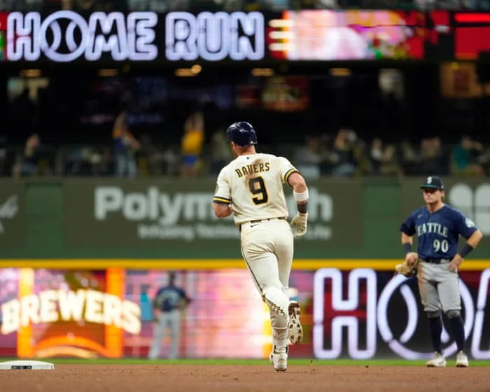Brewers shell Mariners 22-0, tied for largest shutout win in 139 years