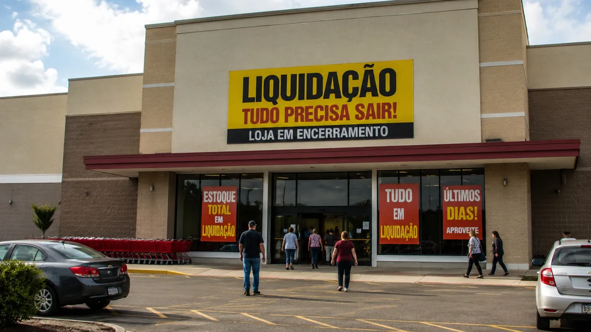 Grupo de lojas de departamento tinha 250 unidades e mais de 23 mil trabalhadores, sete bandeiras diferentes começam a desaparecer juntas